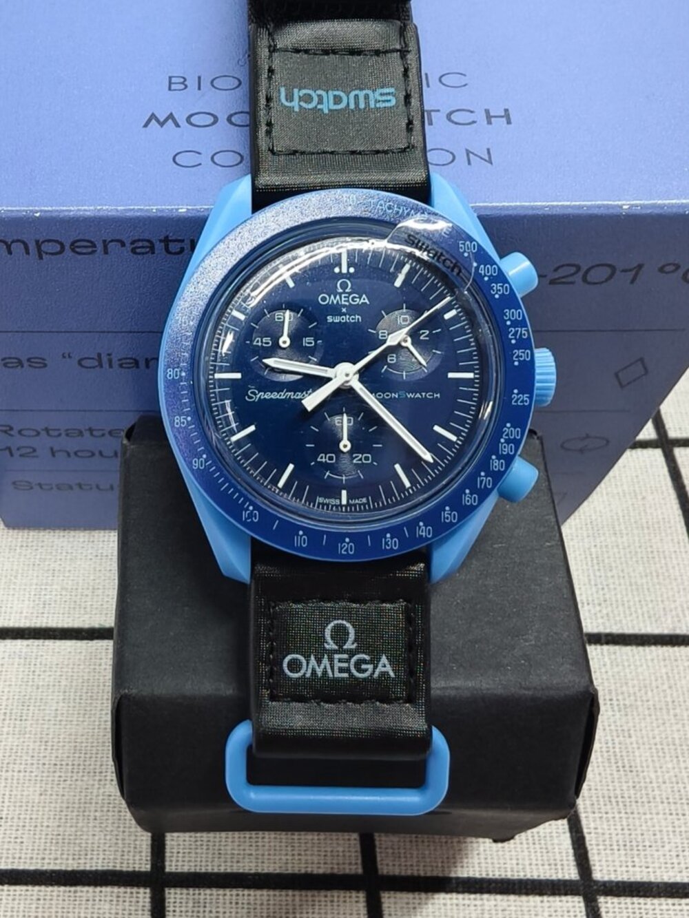 Swatch x Omega MoonSwatch Mission to Neptune Watch